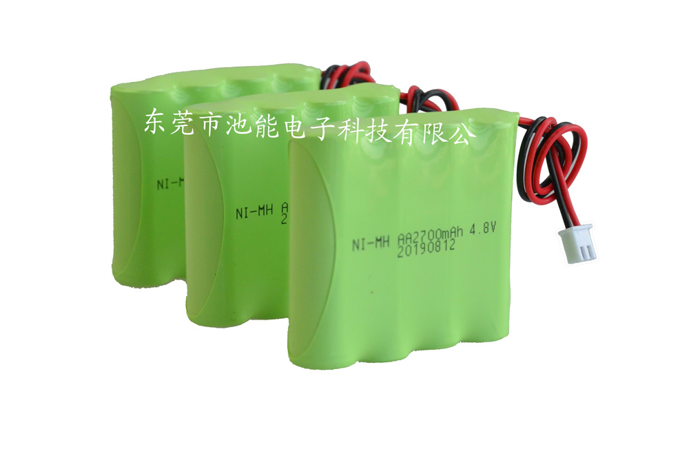 4.8V2700mAh 鎳氫充電電池組