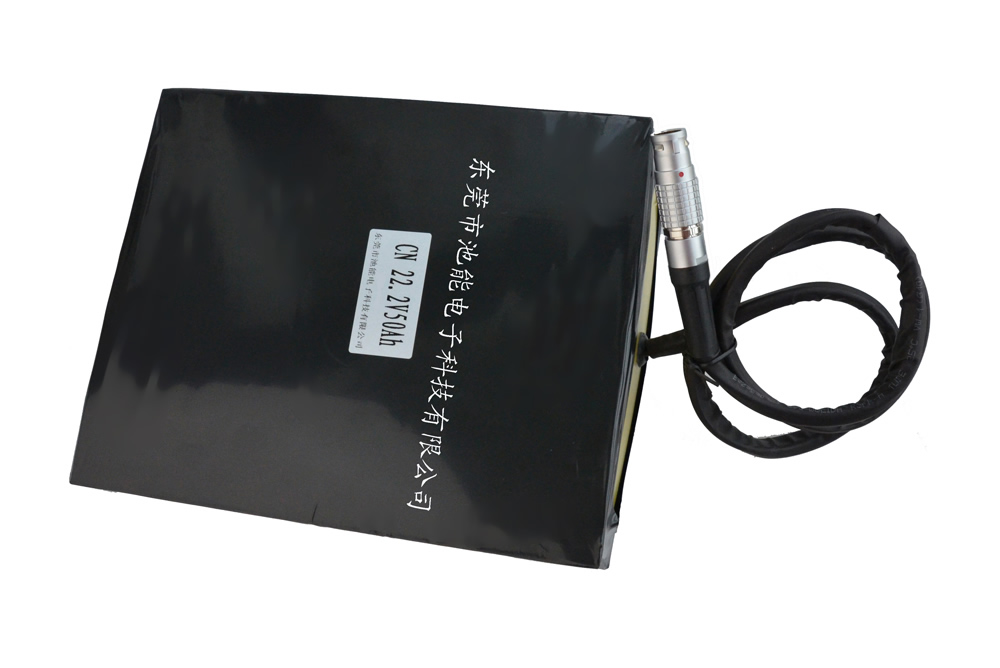 工業(yè)設(shè)備鋰電池 24V50000mAH 帶航空插頭