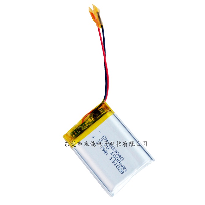 攝像眼鏡鋰電池3.7V1000mAh 083040