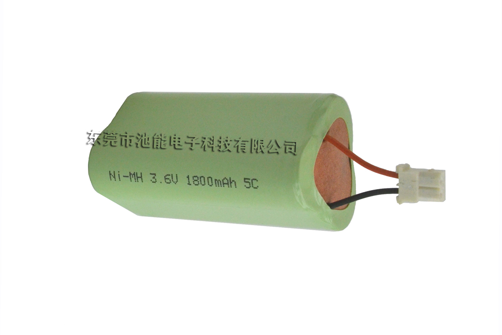 3.6V 1800mAH 鎳氫充電電池組