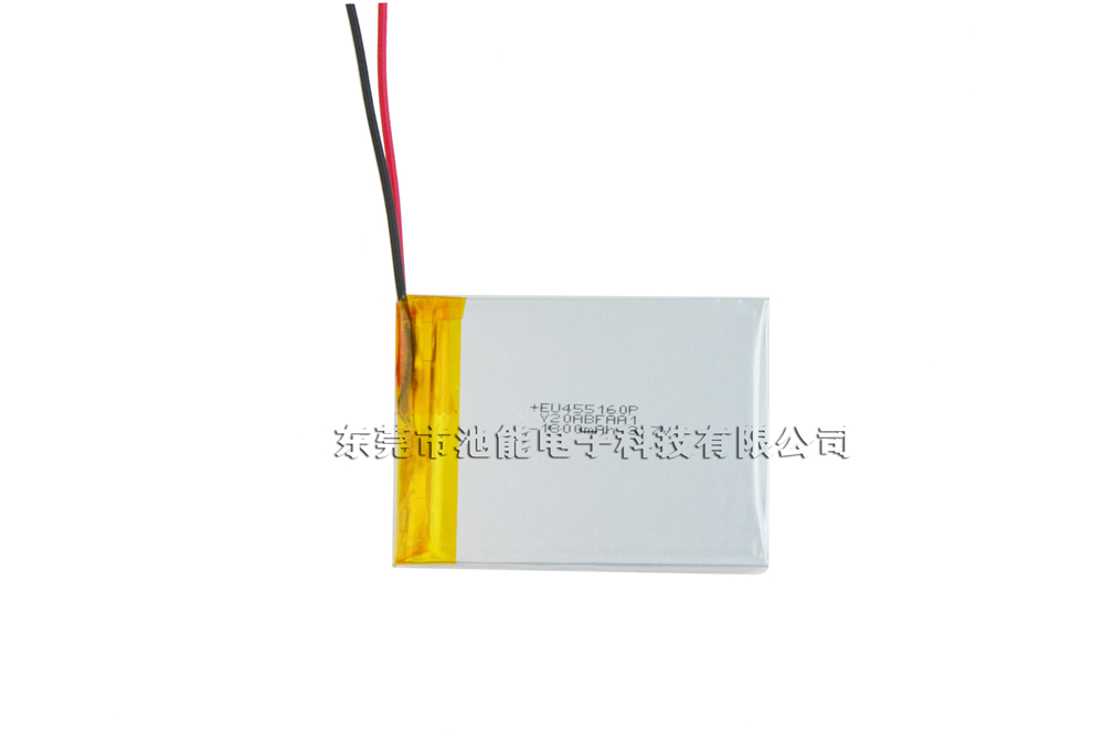 455160聚合物鋰電池 3.7V1800mAh