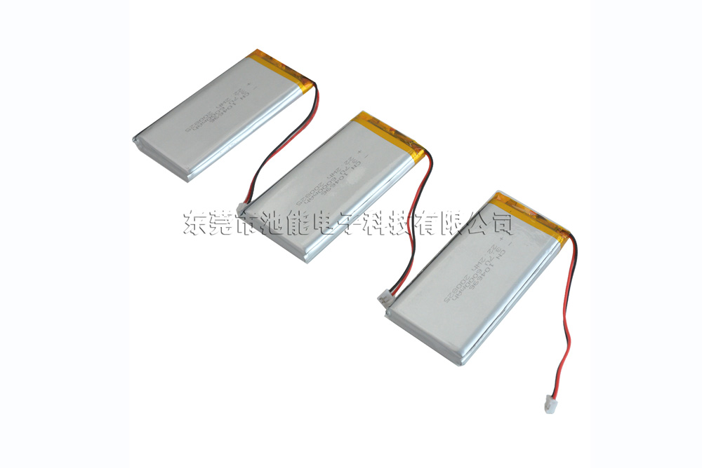 溫度儀鋰電池104696-3.7V6000mAh