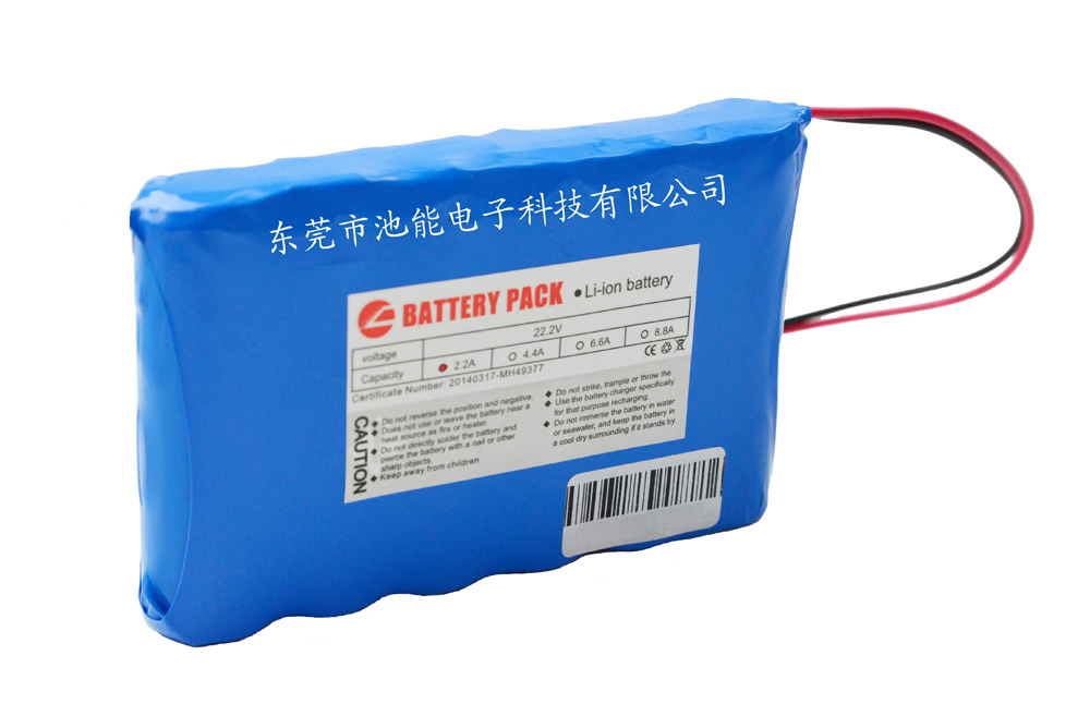 檢測儀器鋰電池 24V2200mAh