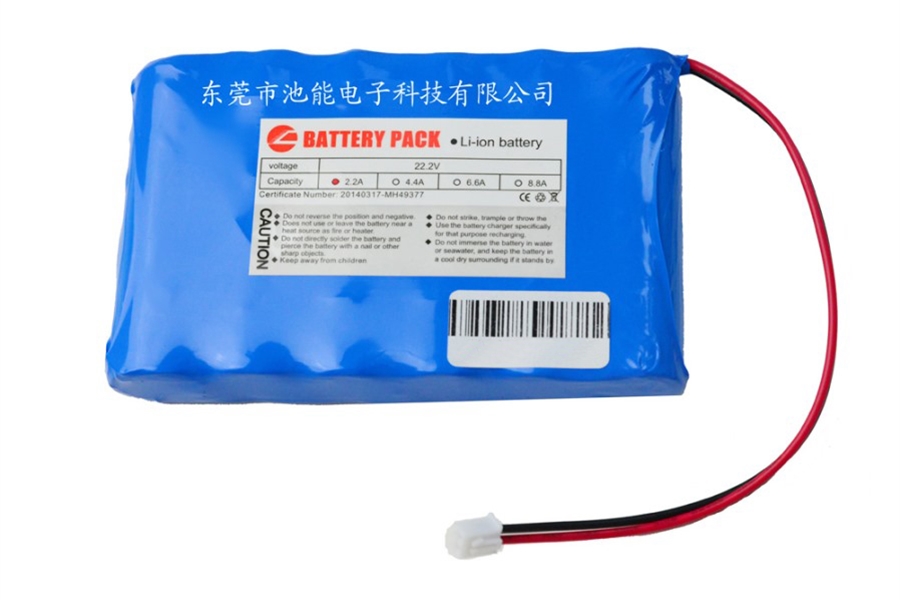 檢測儀器鋰電池 24V2200mAh